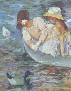 Mary Cassatt Summertime oil painting artist
